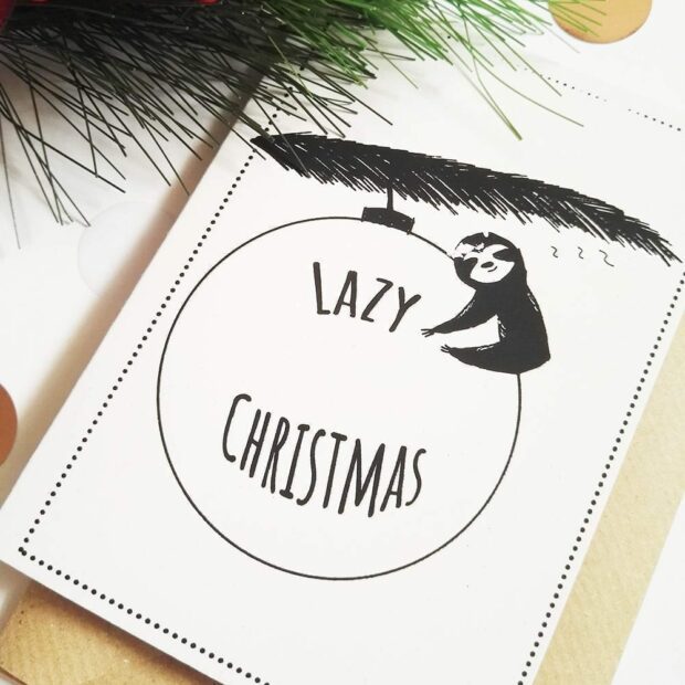 lazy-christmas-weihnachtskarte-lovelysloth-1
