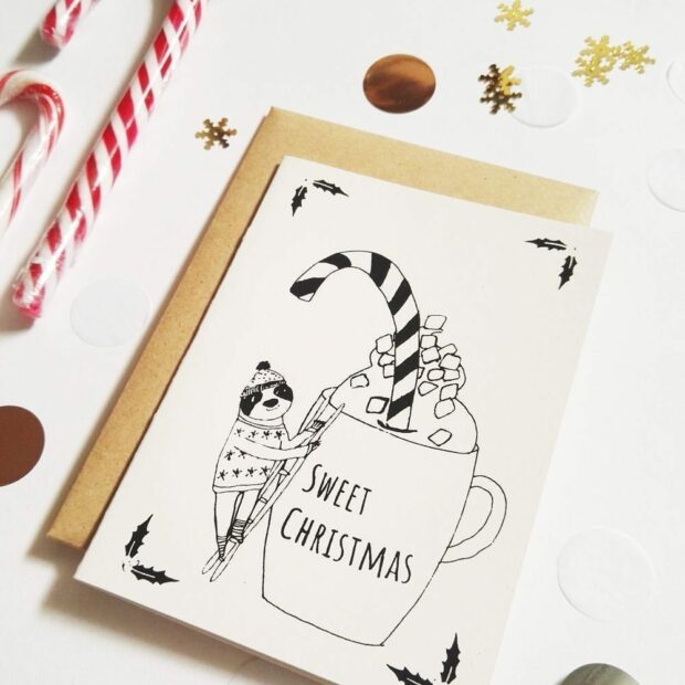 sweet-christmas-lovelysloth-weihnachtskarte-2